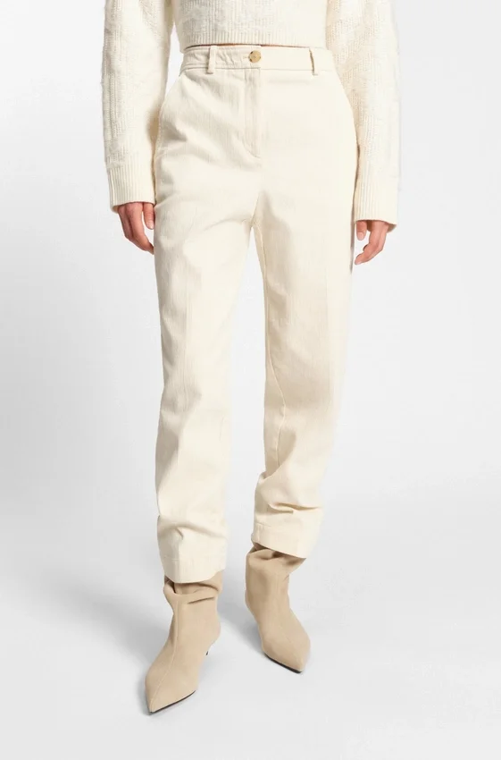 Regular-fit trousers in cotton-blend corduroy Regular-fit trousers in cotton-blend corduroy