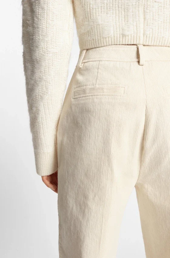 Regular-fit trousers in cotton-blend corduroy Regular-fit trousers in cotton-blend corduroy
