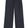 Regular-fit trousers in lightweight denim with drawstring waist Regular-fit trousers in lightweight denim with drawstring waist