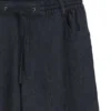 Regular-fit trousers in lightweight denim with drawstring waist Regular-fit trousers in lightweight denim with drawstring waist