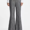 Regular-fit trousers in melange denim