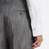 Regular-fit trousers in melange denim