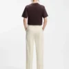 Regular-fit trousers in stretch cotton