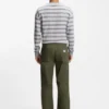Regular-fit trousers in stretch-cotton canvas Regular-fit trousers in stretch-cotton canvas