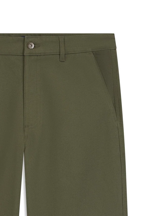 Regular-fit trousers in stretch-cotton canvas Regular-fit trousers in stretch-cotton canvas