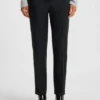 Regular-fit trousers in stretch-cotton twill