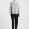 Regular-fit trousers in stretch-cotton twill