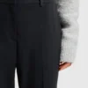Regular-fit trousers in stretch-cotton twill