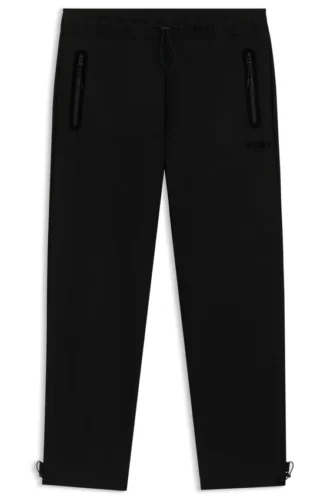 Regular-fit trousers in stretch twill