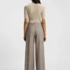 Regular-fit trousers in stretch-wool sharkskin Regular-fit trousers in stretch-wool sharkskin