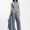 Regular-fit trousers in virgin wool