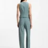Regular-fit trousers in virgin wool