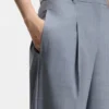 Regular-fit trousers in virgin wool