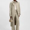 Regular-fit trousers in virgin-wool twill