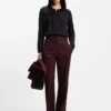 Regular-fit trousers in virgin-wool twill Regular-fit trousers in virgin-wool twill
