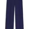 Regular-fit trousers in virgin-wool twill