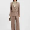 Regular-fit trousers with colour-blocking