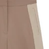 Regular-fit trousers with colour-blocking