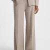 Regular-fit trousers with wide leg Regular-fit trousers with wide leg
