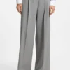 Regular-fit trousers with wide leg