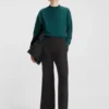Regular-fit trousers with wide leg Regular-fit trousers with wide leg