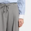 Regular-fit trousers with wide leg