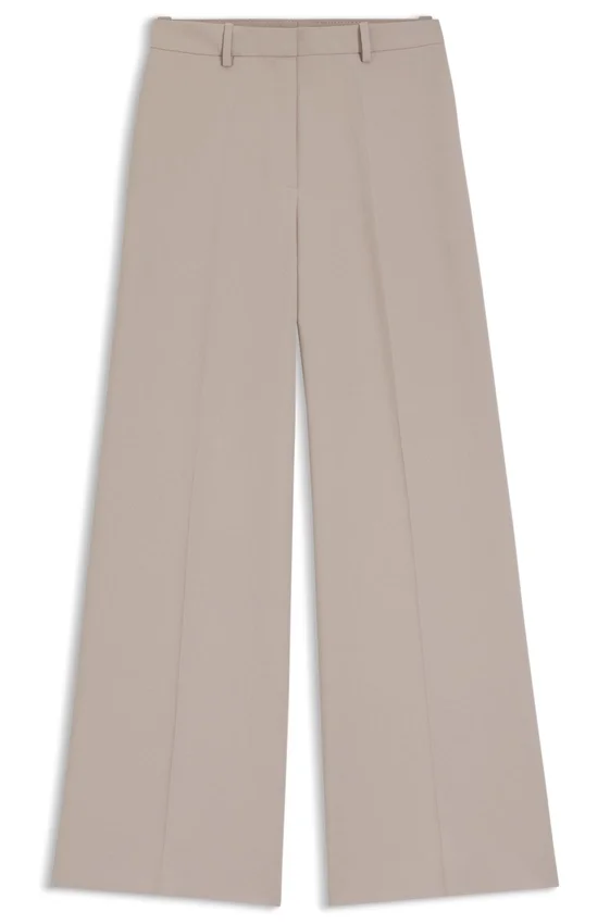Regular-fit trousers with wide leg Regular-fit trousers with wide leg