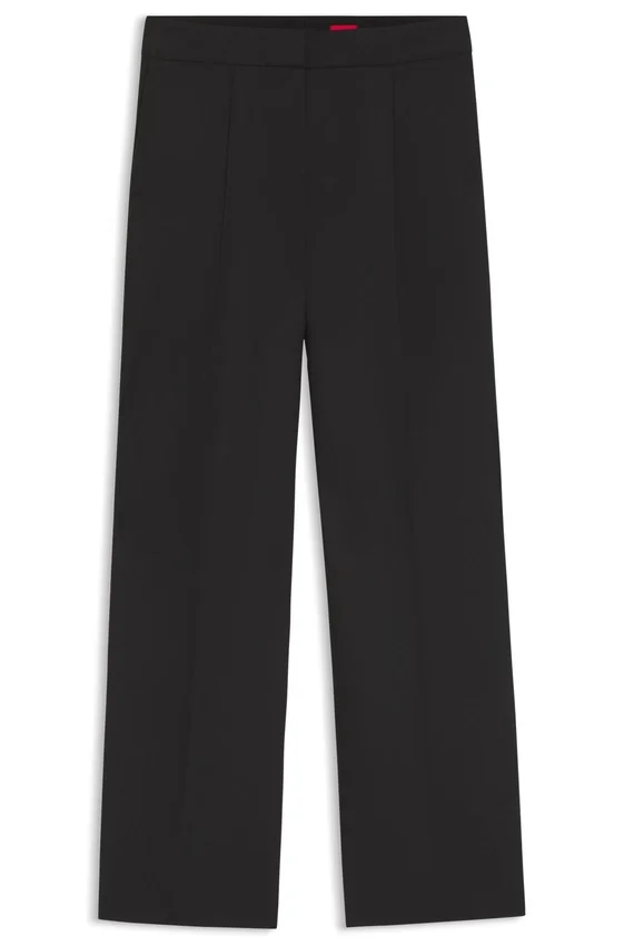 Regular-fit trousers with wide leg Regular-fit trousers with wide leg