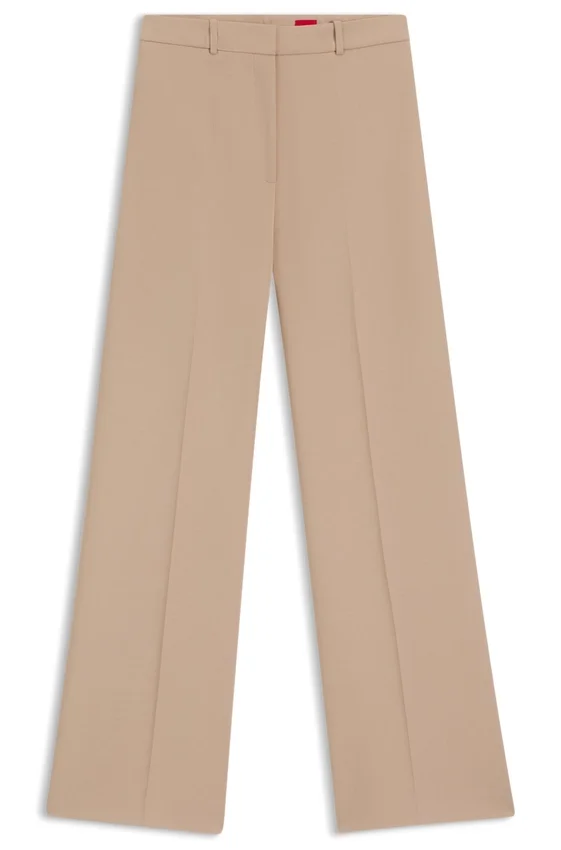 Regular-fit trousers with wide leg Regular-fit trousers with wide leg