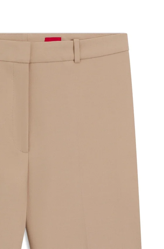 Regular-fit trousers with wide leg Regular-fit trousers with wide leg