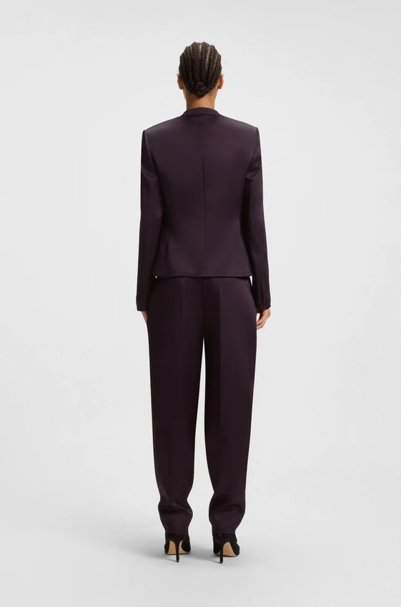 Regular-fit tuxedo blazer with shawl lapels Regular-fit tuxedo blazer with shawl lapels