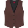 Regular-fit waistcoat in stretch fabric Regular-fit waistcoat in stretch fabric