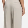 Regular-fit wide-leg pants in stretch fabric Regular-fit wide-leg pants in stretch fabric