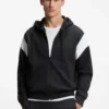 Regular-fit zip-up sweatshirt in spacer pique Regular-fit zip-up sweatshirt in spacer pique