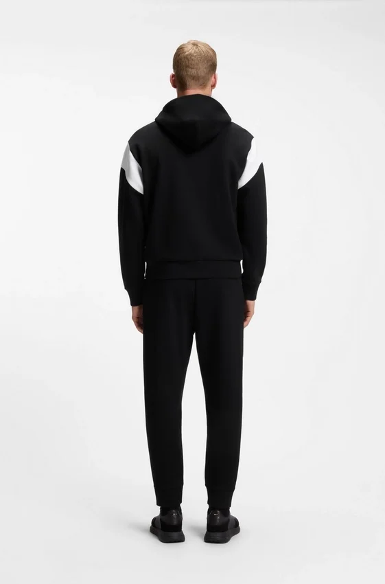 Regular-fit zip-up sweatshirt in spacer pique Regular-fit zip-up sweatshirt in spacer pique
