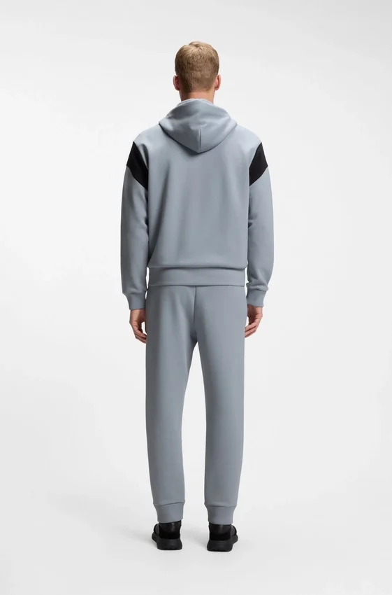 Regular-fit zip-up sweatshirt in spacer pique Regular-fit zip-up sweatshirt in spacer pique