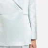 Relaxed-fit blazer in soft sateen Relaxed-fit blazer in soft sateen