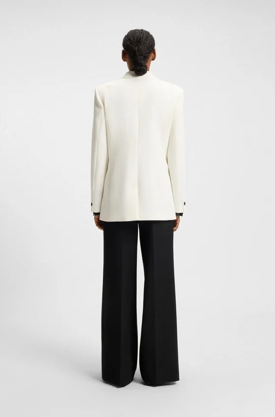 Relaxed-fit blazer in stretch twill Relaxed-fit blazer in stretch twill
