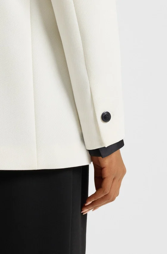 Relaxed-fit blazer in stretch twill Relaxed-fit blazer in stretch twill