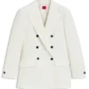 Relaxed-fit blazer in stretch twill Relaxed-fit blazer in stretch twill