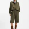 Relaxed-fit blazer with balloon hem Relaxed-fit blazer with balloon hem