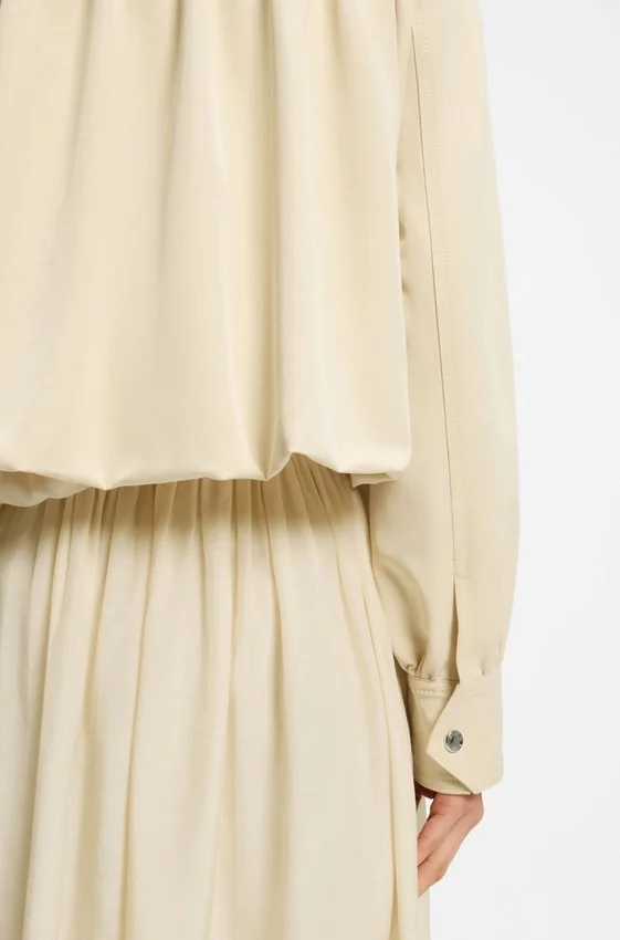 Relaxed-fit blazer with balloon hem Relaxed-fit blazer with balloon hem