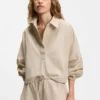 Relaxed-fit blouse in a cotton blend Relaxed-fit blouse in a cotton blend