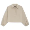Relaxed-fit blouse in a cotton blend Relaxed-fit blouse in a cotton blend