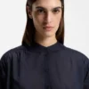 Relaxed-fit blouse in cotton muslin Relaxed-fit blouse in cotton muslin