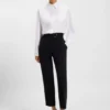 Relaxed-fit blouse in cotton poplin Relaxed-fit blouse in cotton poplin