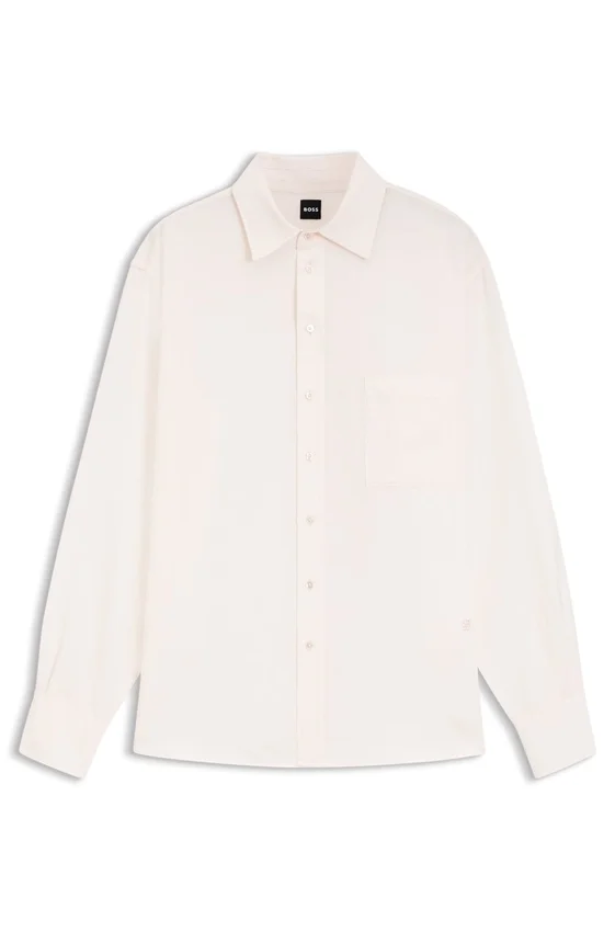 Relaxed-fit blouse with chest pocket Relaxed-fit blouse with chest pocket