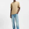Relaxed-fit cotton-jersey T-shirt with logo print