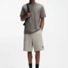 Relaxed-fit cotton-jersey T-shirt with logo print