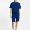 Relaxed-fit cotton-jersey T-shirt with logo print